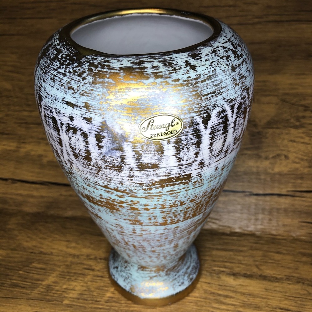Vintage Stangl “Antique Gold” Vase #5022